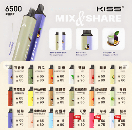 凱斯 KISS 一次性霧化器